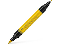 FABER-CASTELL PITT ARTIST PEN DUO MARKER 107 CADMIUMGEEL PER STUK