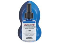 SCHMINCKE AERO COLOR ACRYLIC INK EFFECT 28ML 904 METALLIC BLUE