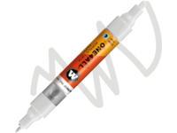 MOLOTOW ONE4ALL TWIN MARKER 251 1,5-4MM GLOSSY WHITE