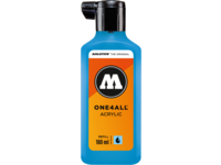 MOLOTOW ONE4ALL REFILL 180ML 161 SHOCK BLUE MIDDLE