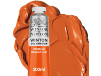 WINSOR & NEWTON WINTON 200ML S2 090 CADMIUM ORANGE HUE