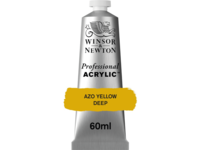 WINSOR & NEWTON PROFESSIONAL ACRYLIC 60ML 039 AZO YELLOW DEEP