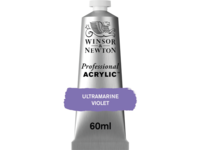 WINSOR & NEWTON PROFESSIONAL ACRYLIC 60ML 672 ULTRAMARINE VIOLET