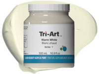 TRI-ART ACRYLFARBE 500ML S1 WARMWEISS