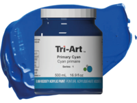 TRI-ART ACRYLFARBE 500ML S2  PRIMÄRCYAN 203