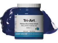 TRI-ART ACRYLFARBE 500ML S4 403  PHTHALOBLAU GRÜNLCH