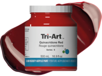 TRI-ART ACRYLFARBE 500ML S6  QUINACRIDONE ROT