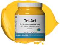 TRI-ART ACRYLFARBE 500ML S8 CADMIUM YELLOW DEEP
