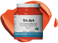 TRI-ART ACRYLFARBE 500ML S9 KADMIUMROT HELL