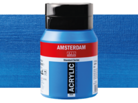 TALENS AMSTERDAM ACRYLFARBE 500 ML 834 METALLIC BLAU