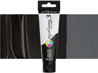 DALER ROWNEY SYSTEM 3 ACRYL 150ML 036 MARS BLACK