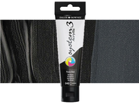 DALER ROWNEY SYSTEM 3 ACRYL 150ML 040 PROCESS BLACK