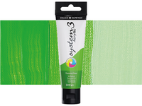 DALER ROWNEY SYSTEM 3 ACRYL 150ML 349 FLUORESCENT GREEN