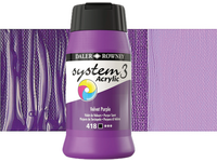 ROWNEY SYSTEM 3 ACRYL 500ML 418 S1 VELVET PURPLE