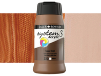 DALER ROWNEY SYSTEM 3 ACRYL 500ML 230 COPPER HUE