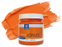 VAN BEEK ACRYL 500ML 006 S1 BRILLIANTORANGE