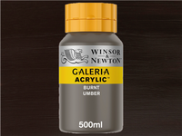 WINSOR & NEWTON GALERIA 500ML 076 UMBRA GEBRANNT