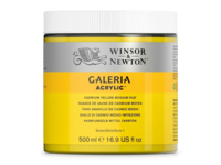 WINSOR & NEWTON GALERIA 500ML 120 KADMIUMGELB MITTEL FARBTON