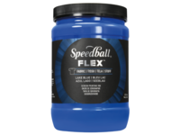 SPEEDBALL FLEX SCREEN PRINTING FABRIC INK 946ML LAKE BLUE