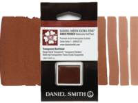 DANIEL SMITH AQUARELLFARBE 1/2 NAPF S1 130 TRANSPARENT RED OXID