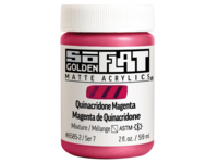 GOLDEN SOFLAT ACRYLIC 59ML 6585 QUINACRIDONE MAGENTA