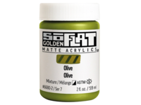 GOLDEN SOFLAT ACRYLIC 59ML 6680 OLIVE
