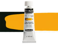 SCHMINCKE PRIMACRYL 60ML S2 673 TITANIUM GOLD OCHRE