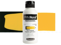 SCHMINCKE PRIMACRYL FLUID 250ML S3 323 TITANIUM GOLD YELLOW