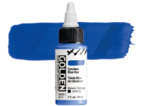GOLDEN HIGH FLOW ACRYL 30ML S3 CERULEAN BLUE HUE