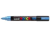 UNI POSCA PC5BM METALLIC BLAU MITTEL