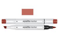 STYLEFILE BRUSH MARKER 810 BRICK BROWN OP=OP