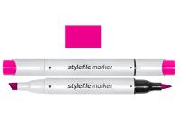 STYLEFILE BRUSH MARKER 458 VIVID REDDISH PURPLE OP=OP