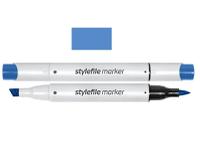 STYLEFILE BRUSH MARKER 550 BRILLIANT BLUE OP=OP