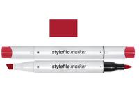 STYLEFILE BRUSH MARKER 368 GERANIUM OP=OP