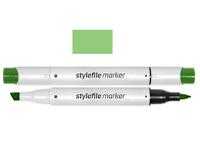 STYLEFILE BRUSH MARKER 672 GRASS GREEN OP=OP