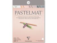 CLAIREFONTAINE PASTELMAT BLOK NR.2 18X24CM 360GR 4-KLEUREN 12VEL