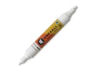 MOLOTOW ONE4ALL TWIN MARKER 160 1,5-4MM SIGNAL WHITE