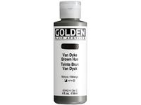 GOLDEN FLUID ACRYL 119ML S3 442 HIST. VANDYKE-BRAUN FARBTON