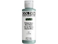 GOLDEN FLUID ACRYL 119ML S4 270 PHTHALOGRÜN BLAUTON