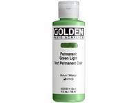 GOLDEN FLUID ACRYL 119ML S4 250 PERMANENTGRÜN HELL