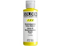 GOLDEN FLUID ACRYL 119ML S3 2008 BENZIMIDAZOLONE GELB M.