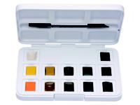 VAN GOGH AQUARELL SET SHADES OF NATURE AQUARELLKASTEN  12x1/2 NÄPFCHEN  + PINSEL