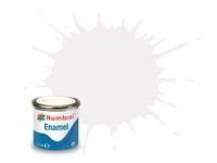 HUMBROL EMAILLE 14ML 130 WEISS SEIDENGLANZ