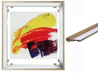 ALUFRAME BRUSSEL 40X70CM, DIKTE 25MM