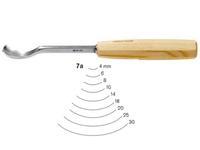 PFEIL HOLZBEITEL ABGEKRÃPFTE FORM 7A 4MM
