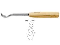 PFEIL HOLZBEITEL ABGEKRÃPFTE FORM 11A 2MM