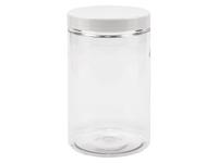 DURCHSICHTIGES PLASTIKGEFÄSS 400ML MIT BREITEM HALS