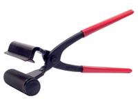 LEINWANDZANGE 2183 - BACKENBREITE 80 MM MIT GUMMIGRIFF