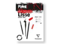 CLAIREFONTAINE PAINT-ON A5 LISSE 250GR BLOCK 25BL
