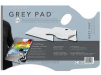 NEW WAVE GREY PAD ABREISSPALETTE  27,9 X 40,6 CM DAUMENLOCH 50 BL